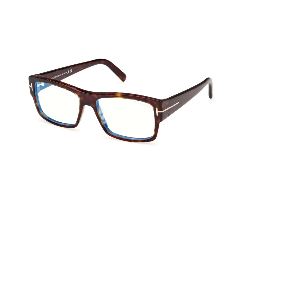 Tom Ford Rechthoekige Bril Tf5941 Brown Unisex