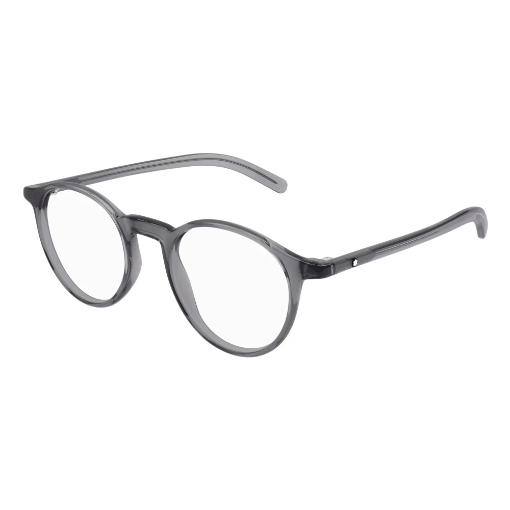 Montblanc Men's Gray Glasses, 49 Mm, Stylish Eyeglasses Mb0329o Color 002