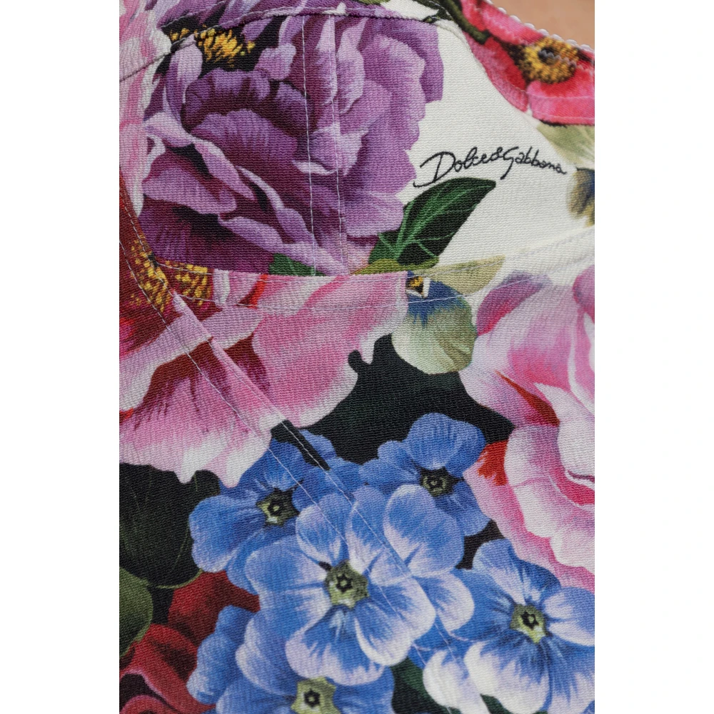Dolce & Gabbana Bloemenmotief top Multicolor Dames