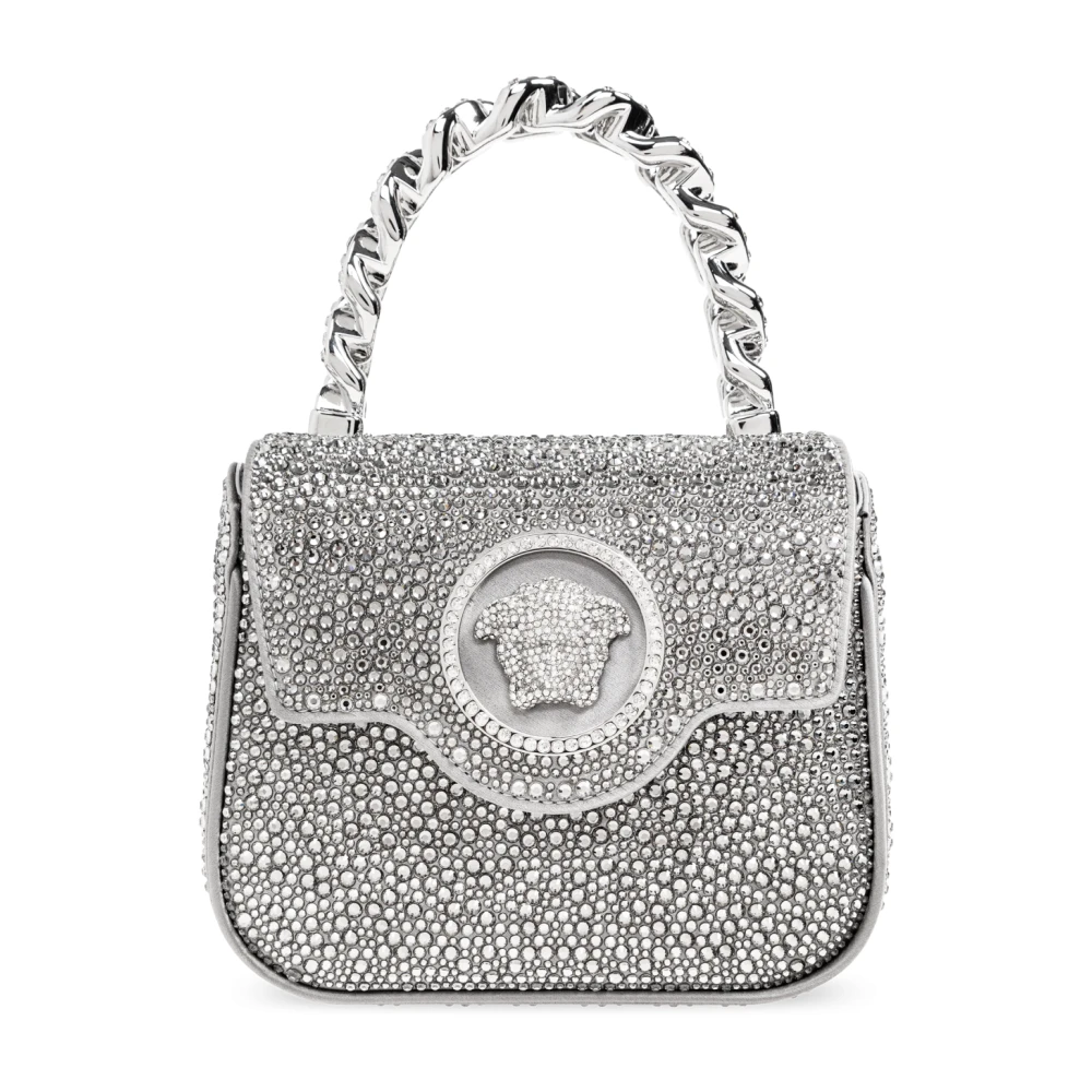 Versace Axelväska 'La Medusa Mini' Gray, Dam