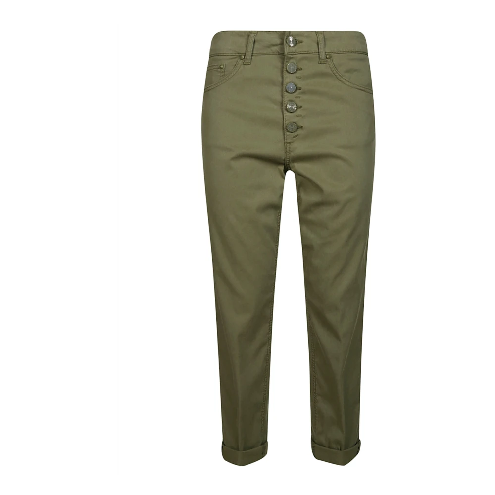Dondup Lyocell Stijlvolle Top Green Dames