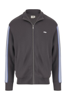 veste-en-melange-viscose-avec-logo-et-rayures