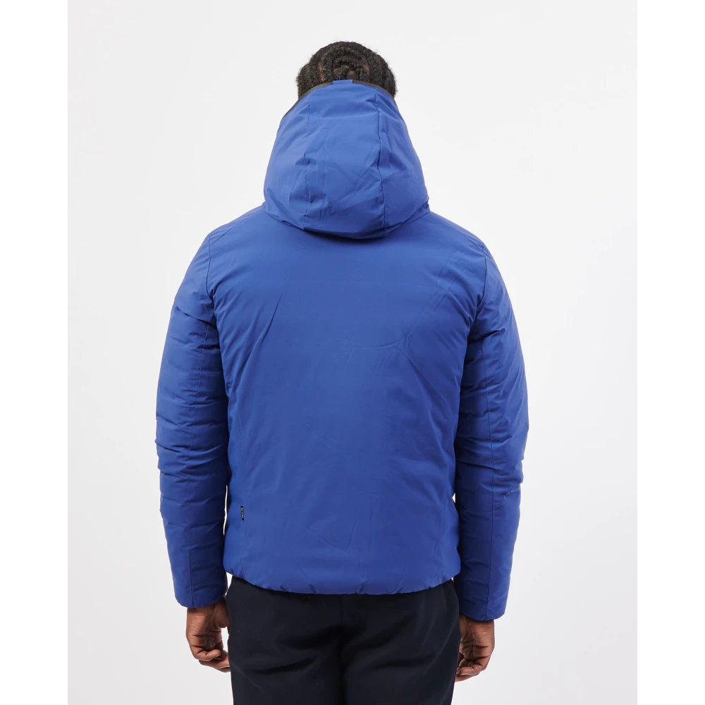 Save The Duck Omkeerbare Blauwe Jas met Ritssluiting Blue Heren