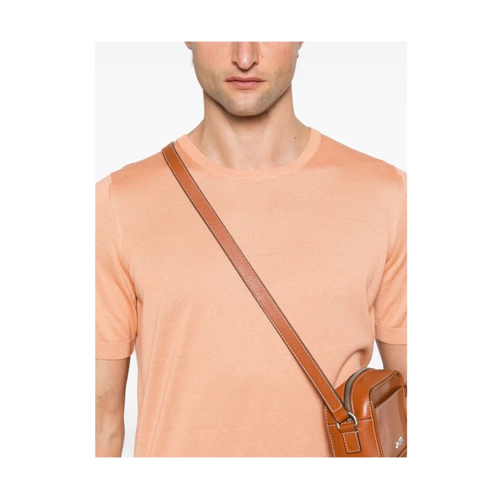 Tagliatore T-shirt Orange Heren