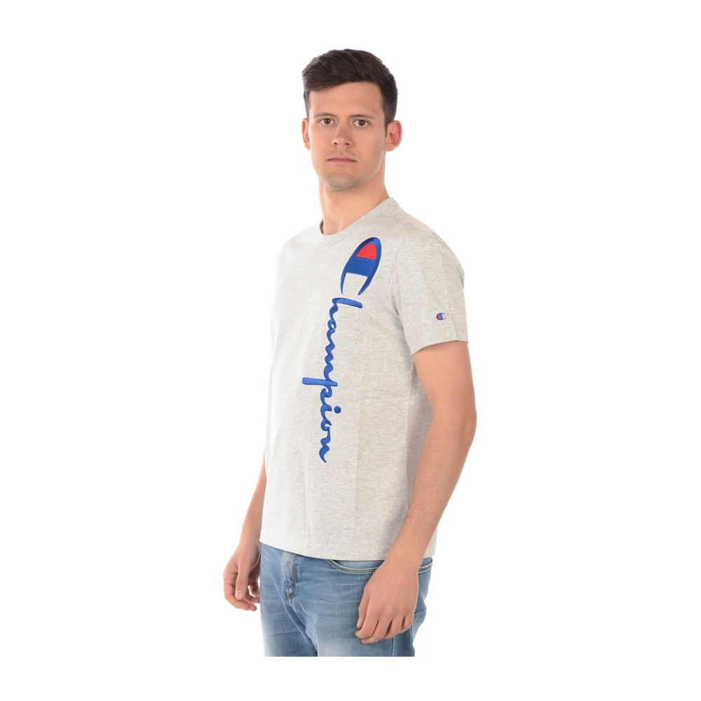 Champion Casual Sweatshirt Collectie Gray Heren