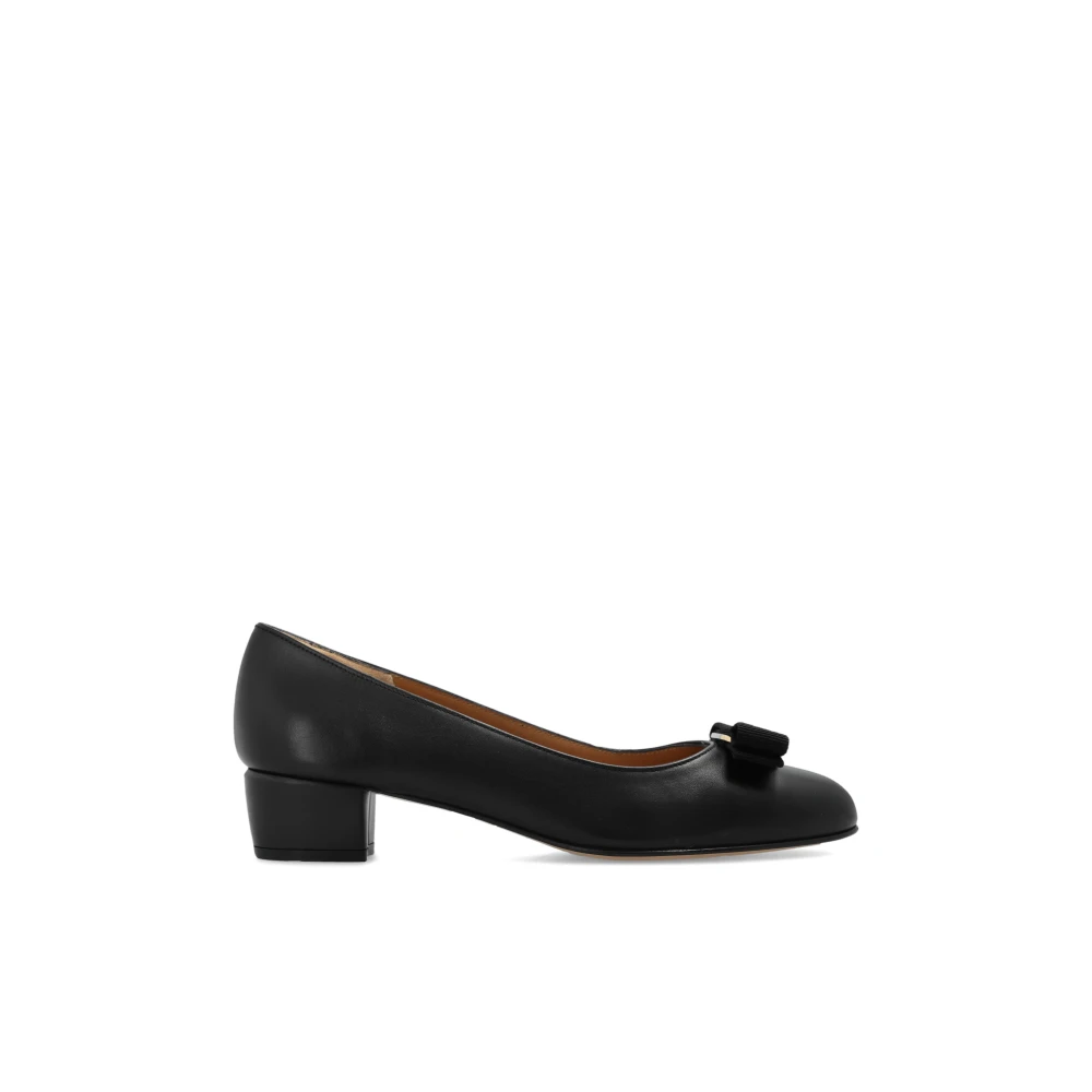 Ferragamo Women's Black Vara Pumps