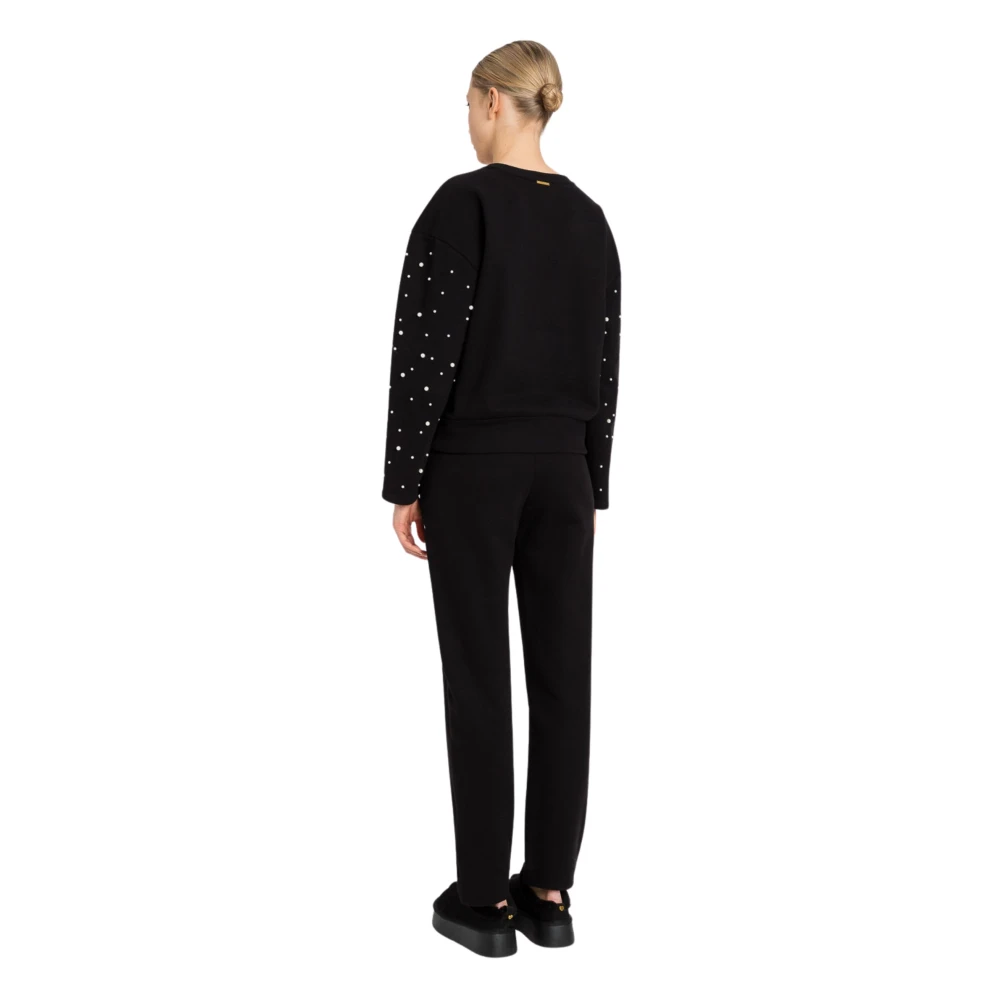 Twinset Zwarte Broek voor Vrouwen Black Dames