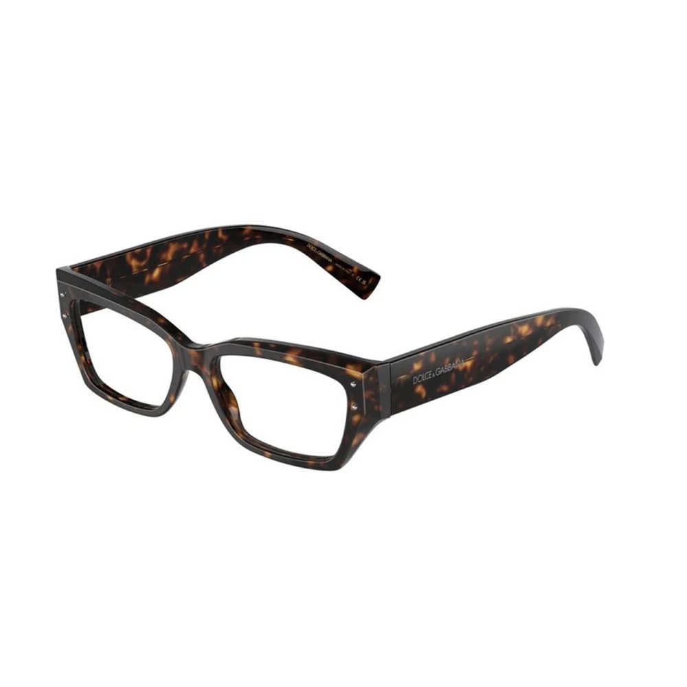 Dolce & Gabbana Klassiek Carey Montuur Bril Brown Unisex