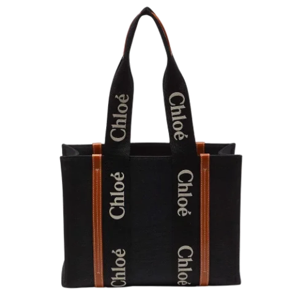 Chloé Pre-owned Canvas totes Black Dames