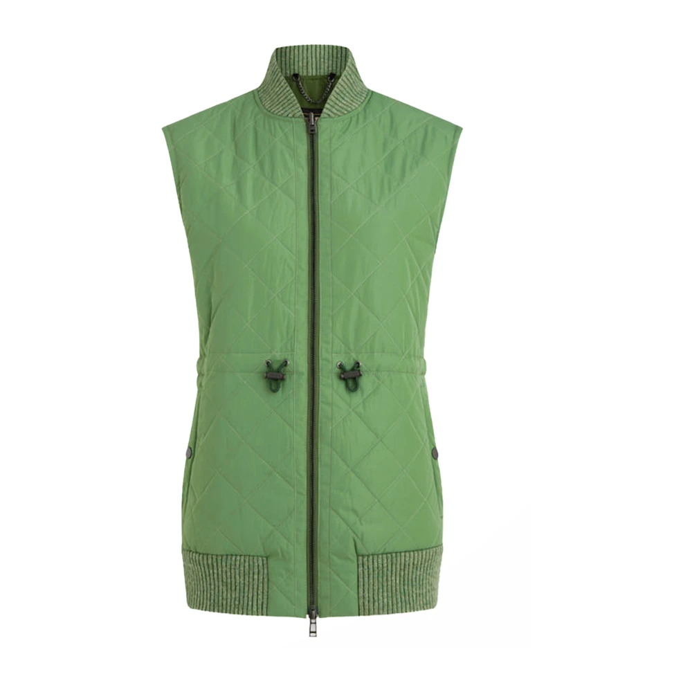 Belstaff Green Quilted Vest Jacket - Female - Waistcoats - M - Jackets