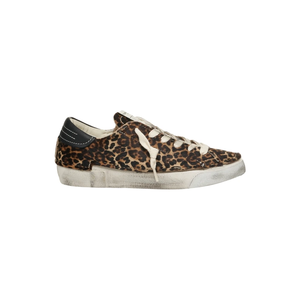 Philippe Model dierenprint sneakers Aw25 Dames Schoenen Bruin