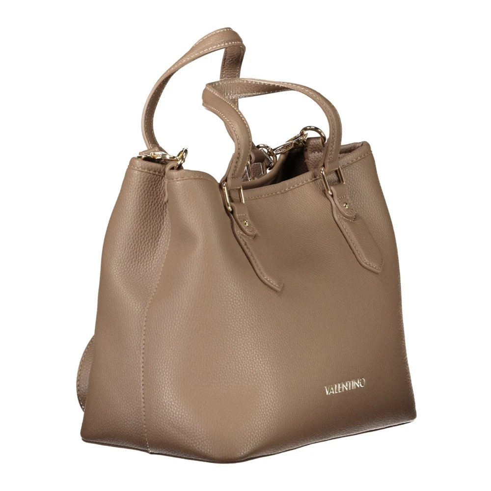 Valentino by Mario Valentino Bruine leren tas met schouderband Brown Dames