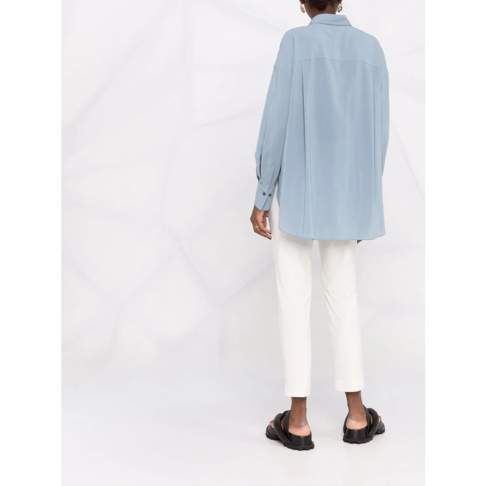 BRUNELLO CUCINELLI Witte Hoge Taille Katoenen Culotte Broek White Dames