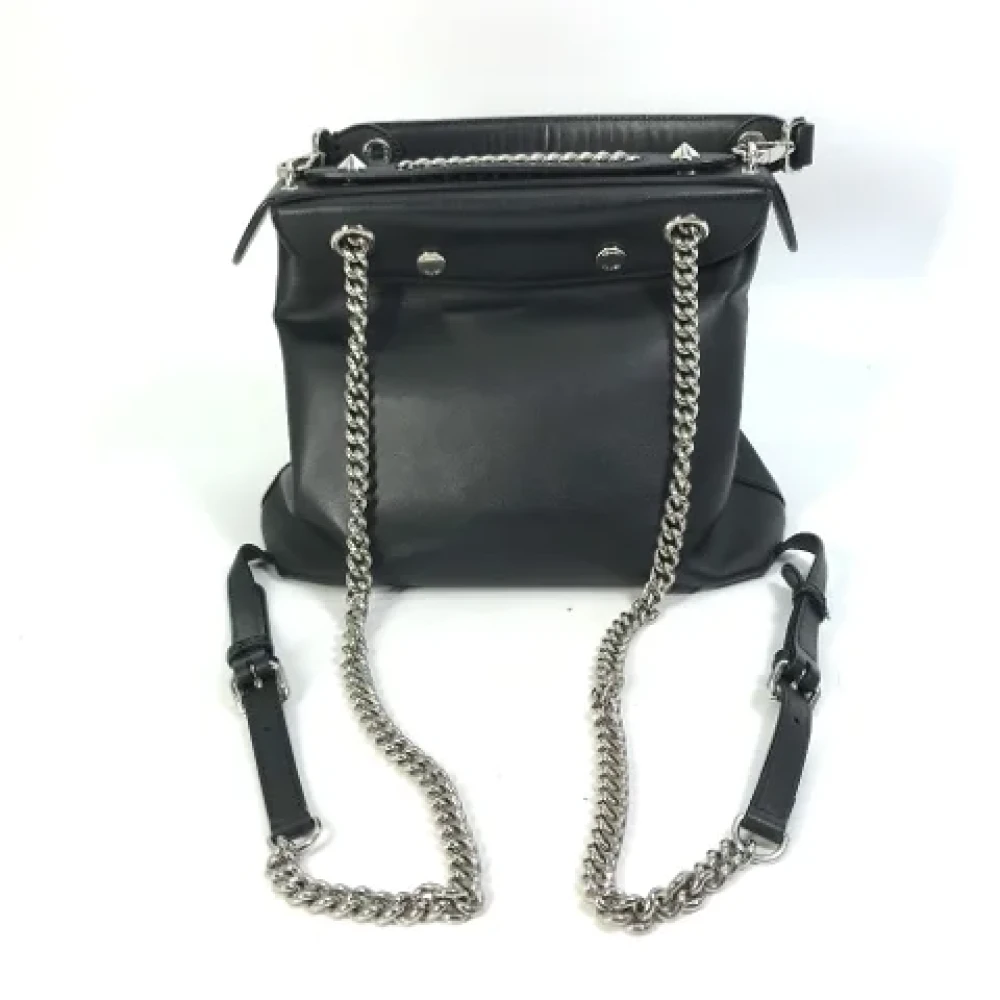 Fendi Vintage Pre-owned Leather fendi-bags Black Dames