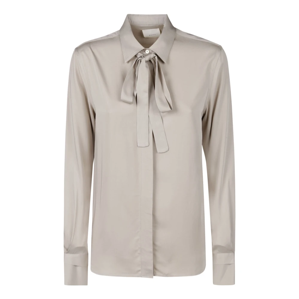 Xacus Stijlvol Overhemd voor Diverse Gelegenheden Beige Dames