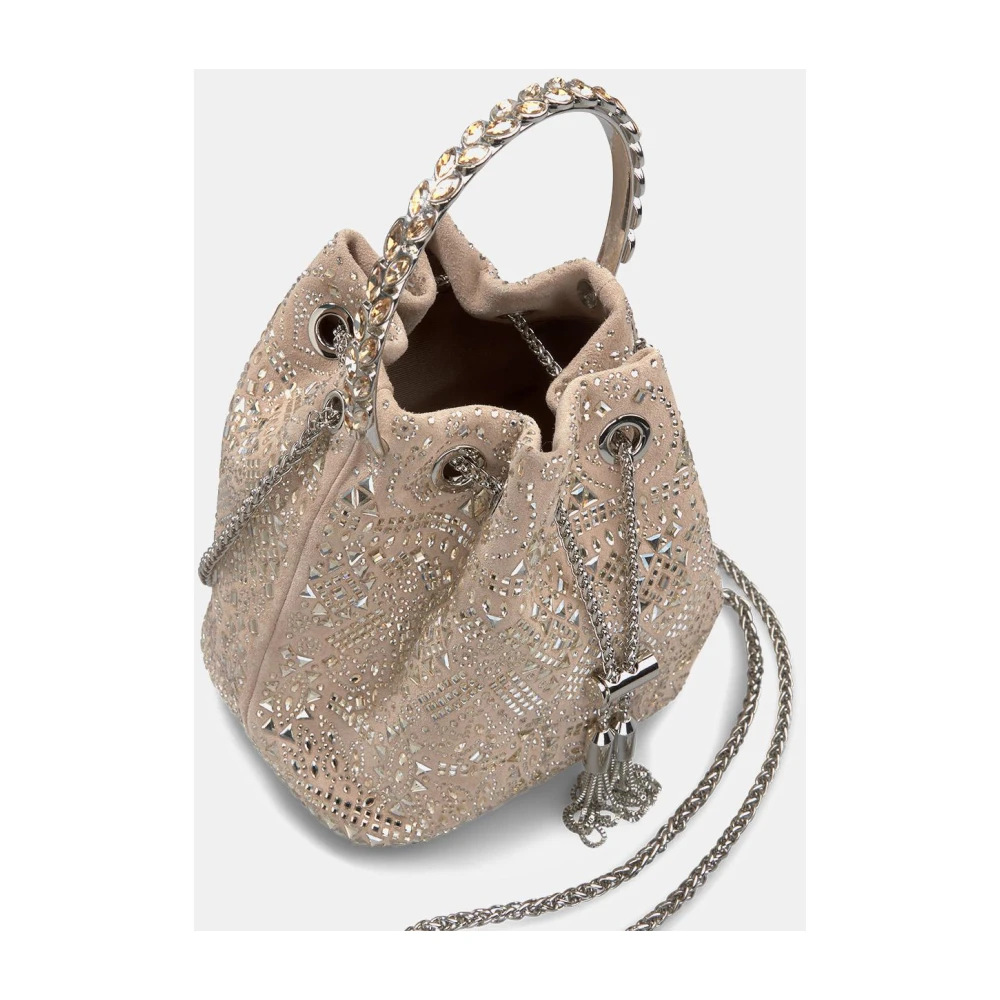 Alma en Pena Emmer tas met strass detail Brown Dames