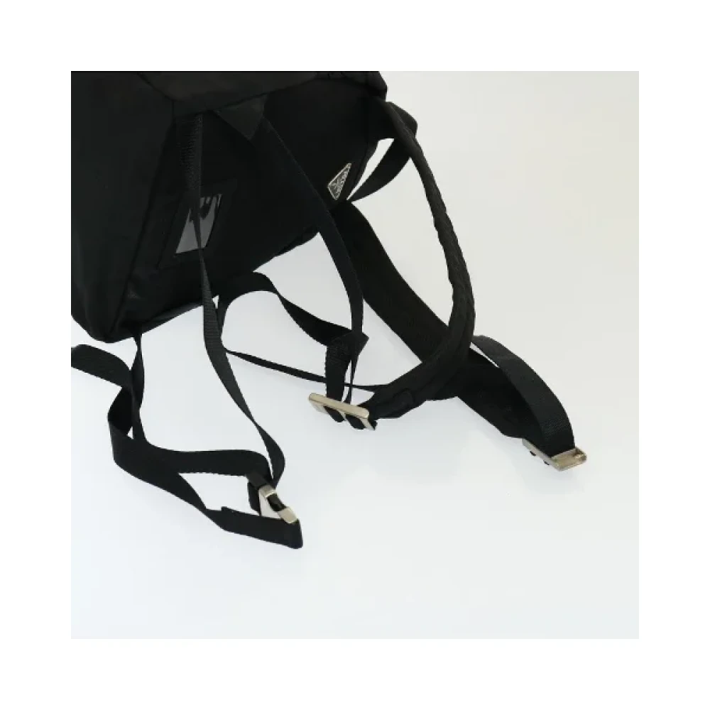 Prada Vintage Pre-owned Nylon prada-bags Black Dames