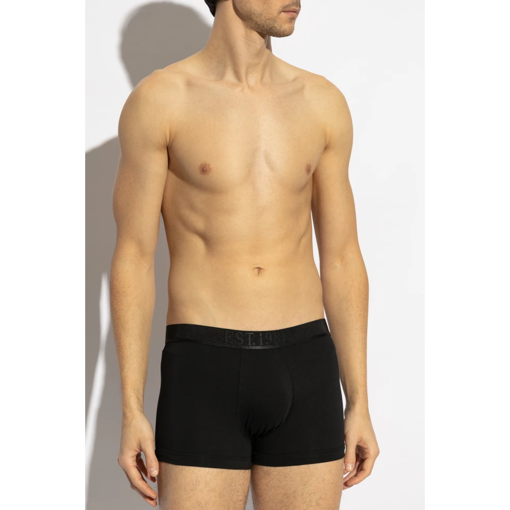 Emporio Armani Driepack boxers uit de collectie Black Heren