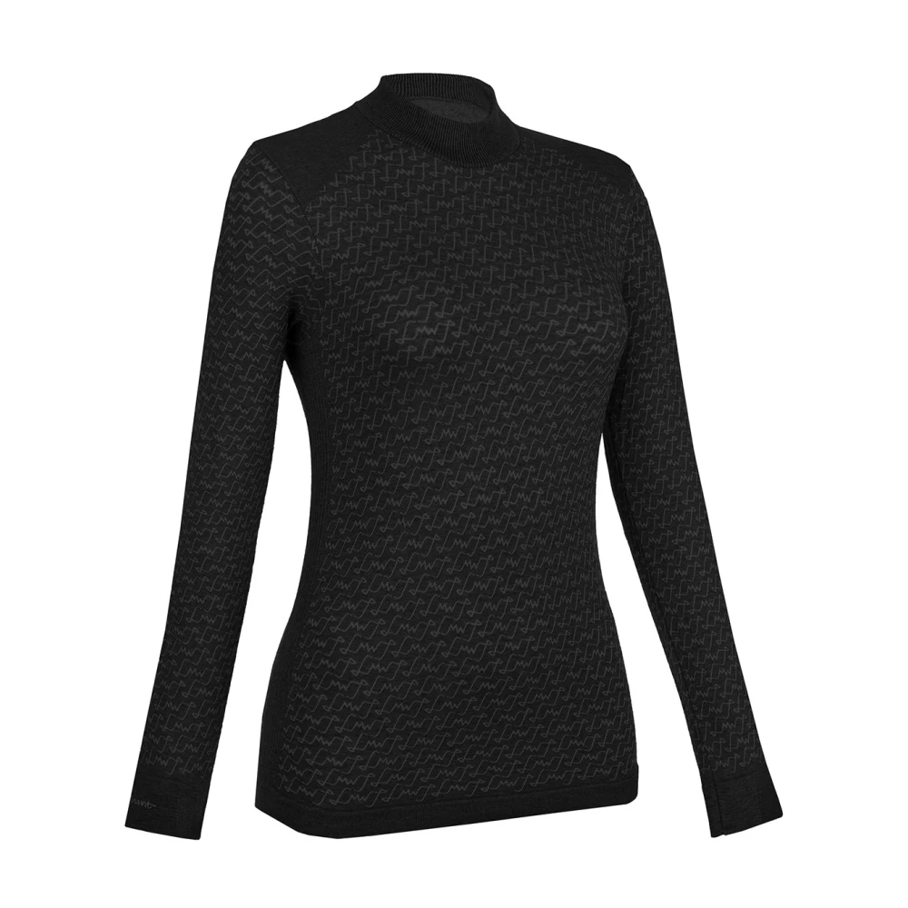 LaMunt Long Sleeve Training Tops Black Dames