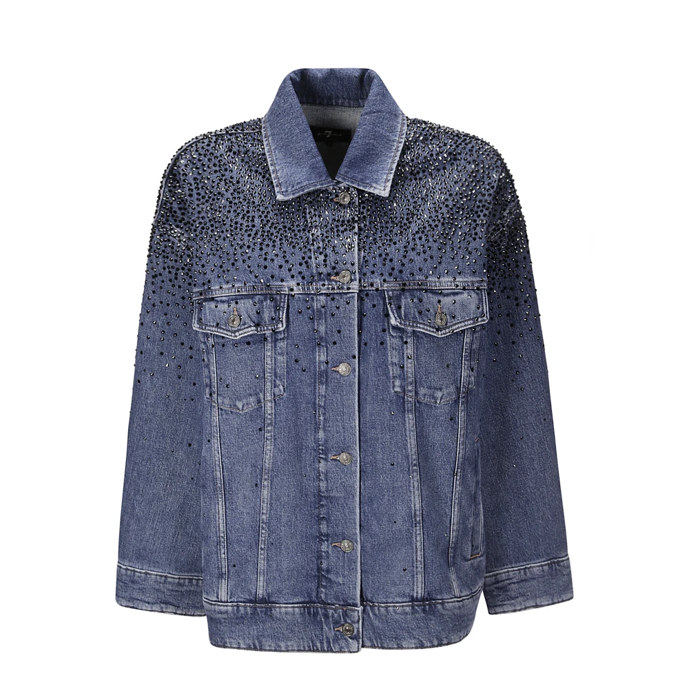 7 For All Mankind Spijkerjas voor dames Blue Dames