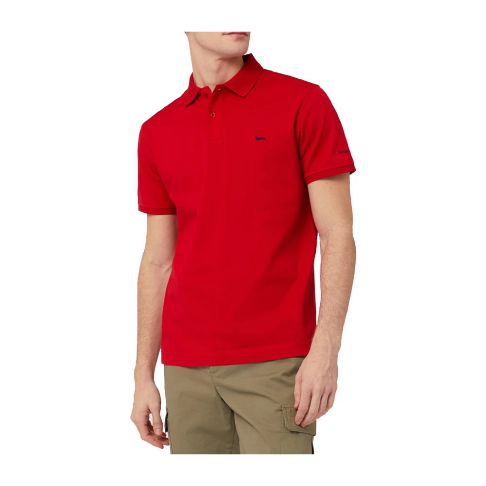 Harmont & Blaine Polo Katoen Red Heren