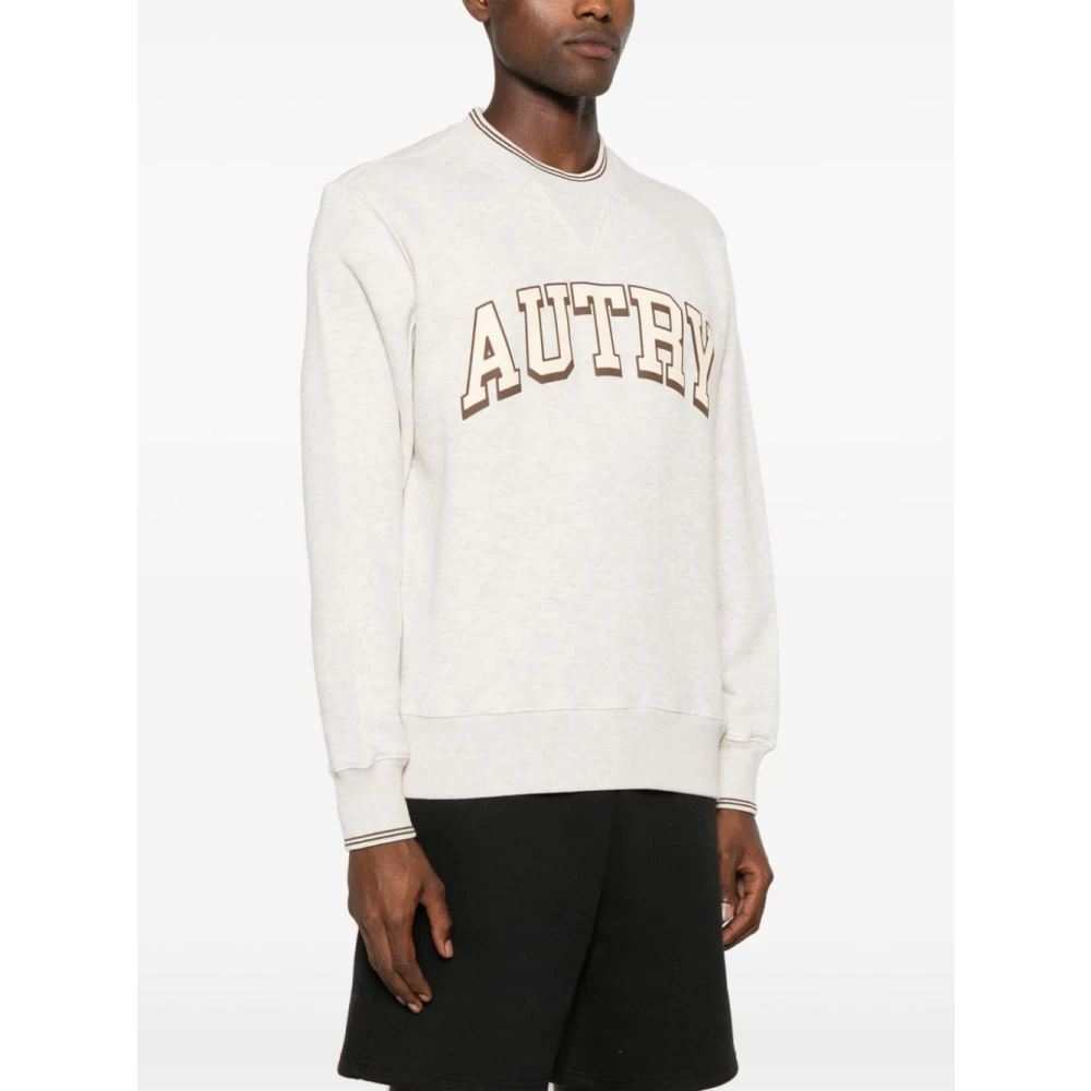 Autry Stijlvol Sweatshirt White Heren