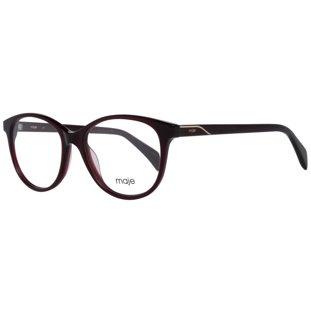Maje Bordeauxrode Dames Optische Monturen Red Dames