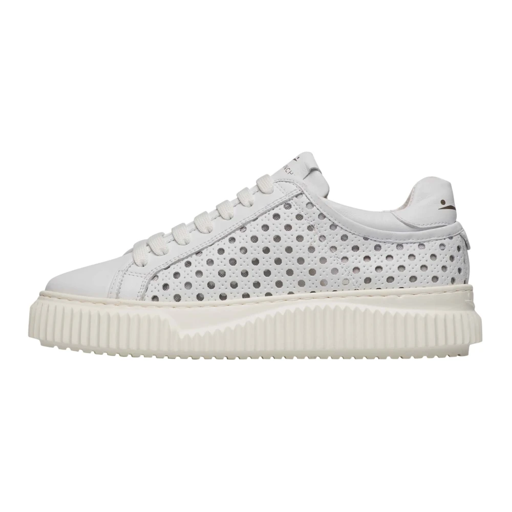 Voile Blanche Herika Perforated Sneakers Dames Schoenen Wit