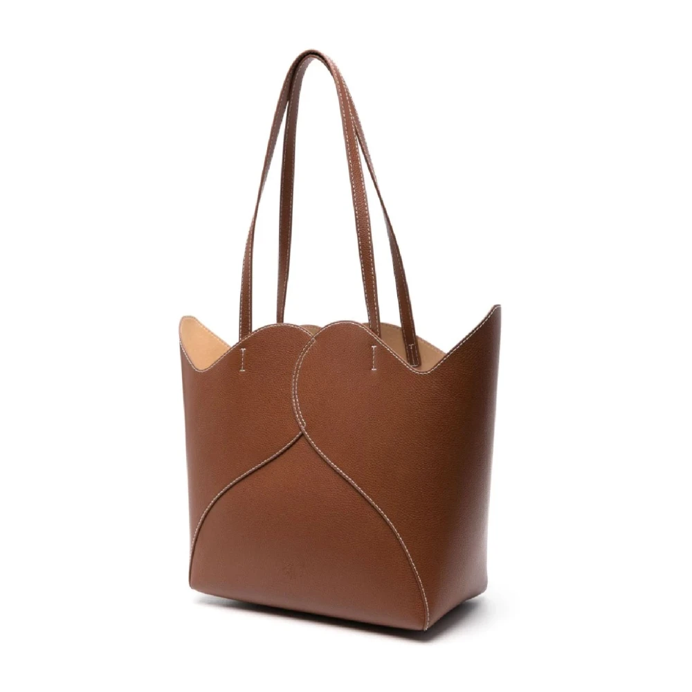 pinko Hart Tote Schoudertas Brown Dames