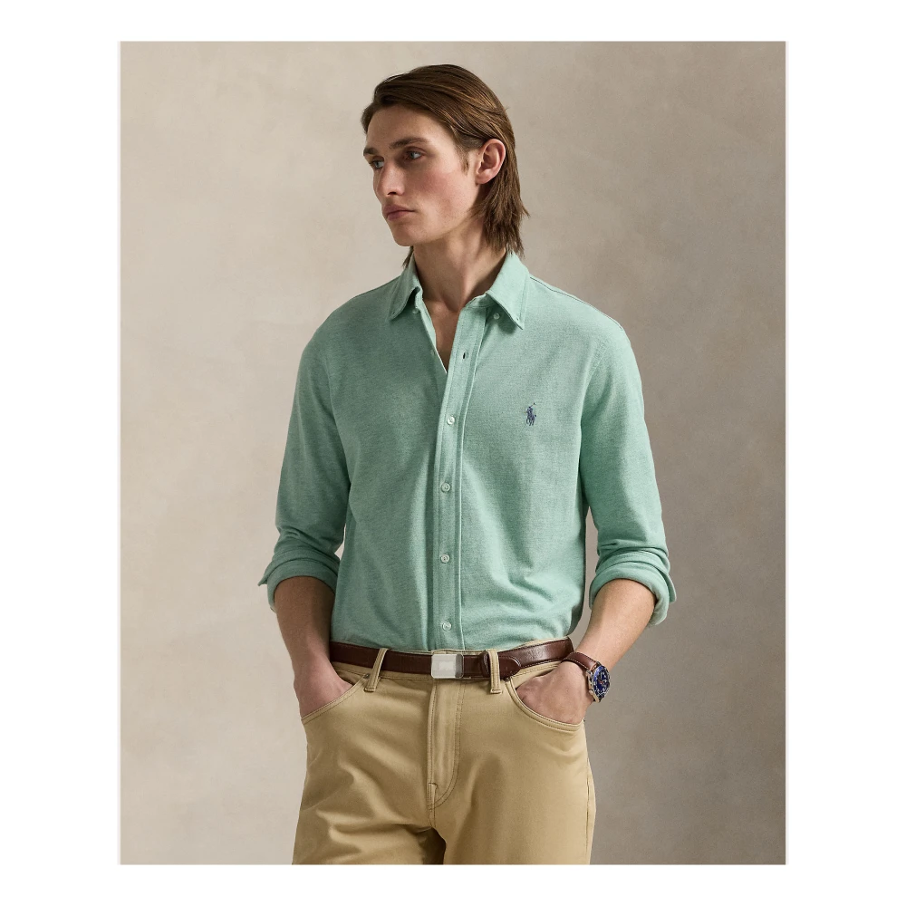 Ralph Lauren Casual Overhemd Green Heren