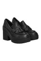 baskets-noires-a-talon-en-cuir