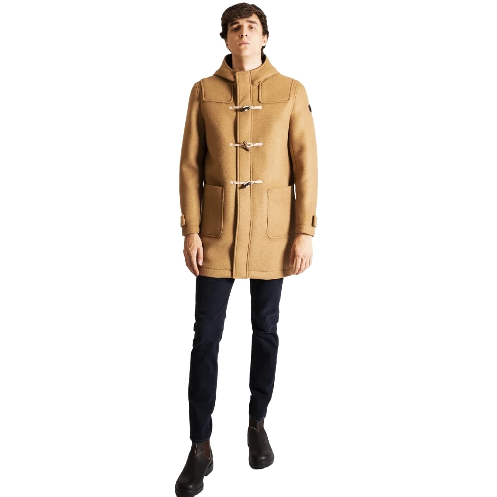 Manuel Ritz Stijlvolle Jas voor Mannen Beige Heren