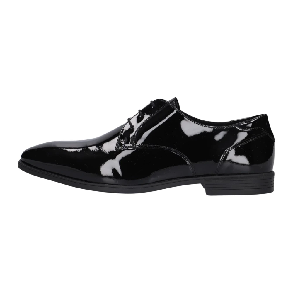 Stefano Lauran 84707 Nette schoenen Business Schoenen Heren Zwart