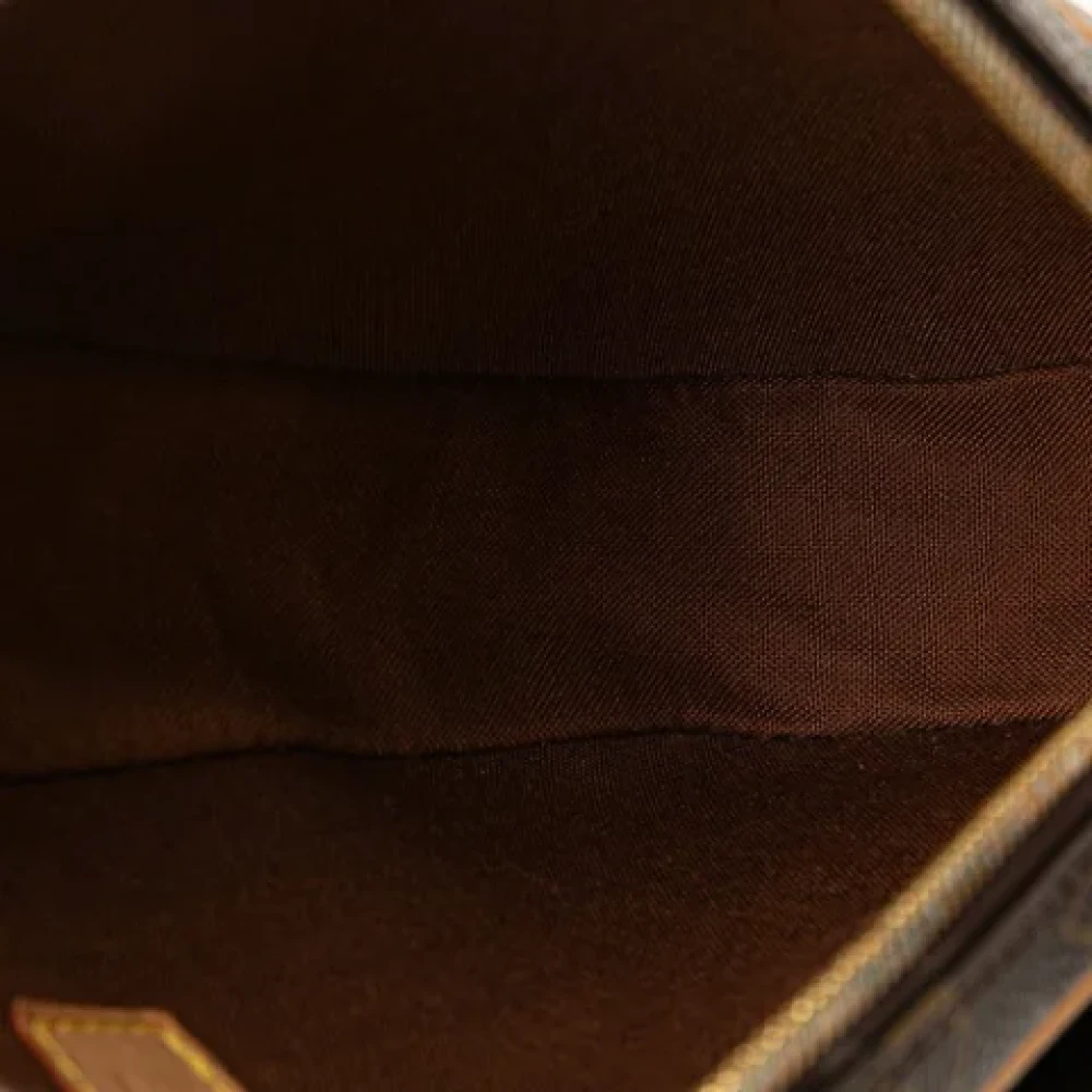 Louis Vuitton Vintage Pre-owned Plastic shoulder-bags Brown Dames