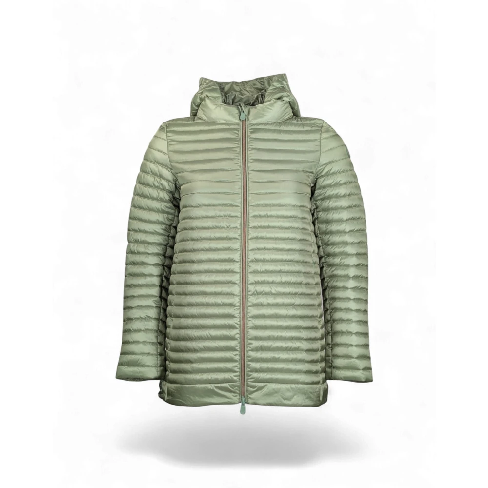 Save The Duck Women's Green Alima Jacket - Winter Jackets - L - Jackets