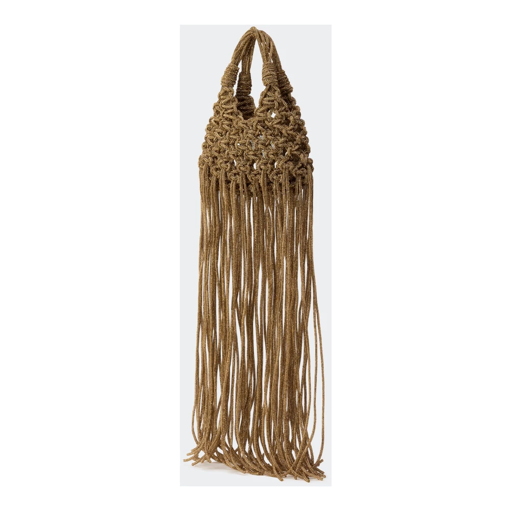Hibourama Mini Franje Tas Brown Dames