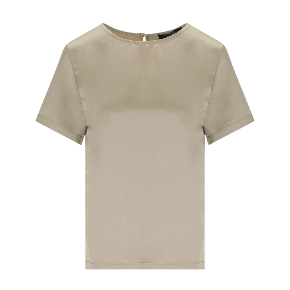 Weekend Max Mara Damen Beige Blusen & Hemden, Xsgröße: