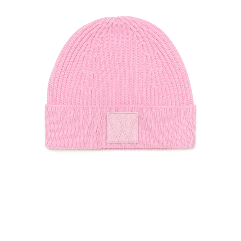 InWear Cashmere Rose Gebreide Muts Accessoire Pink Dames