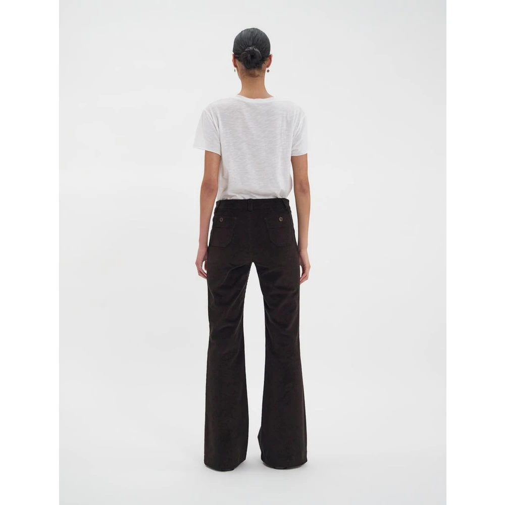 Ines De La Fressange Paris Charlotte Pants Brown Dames