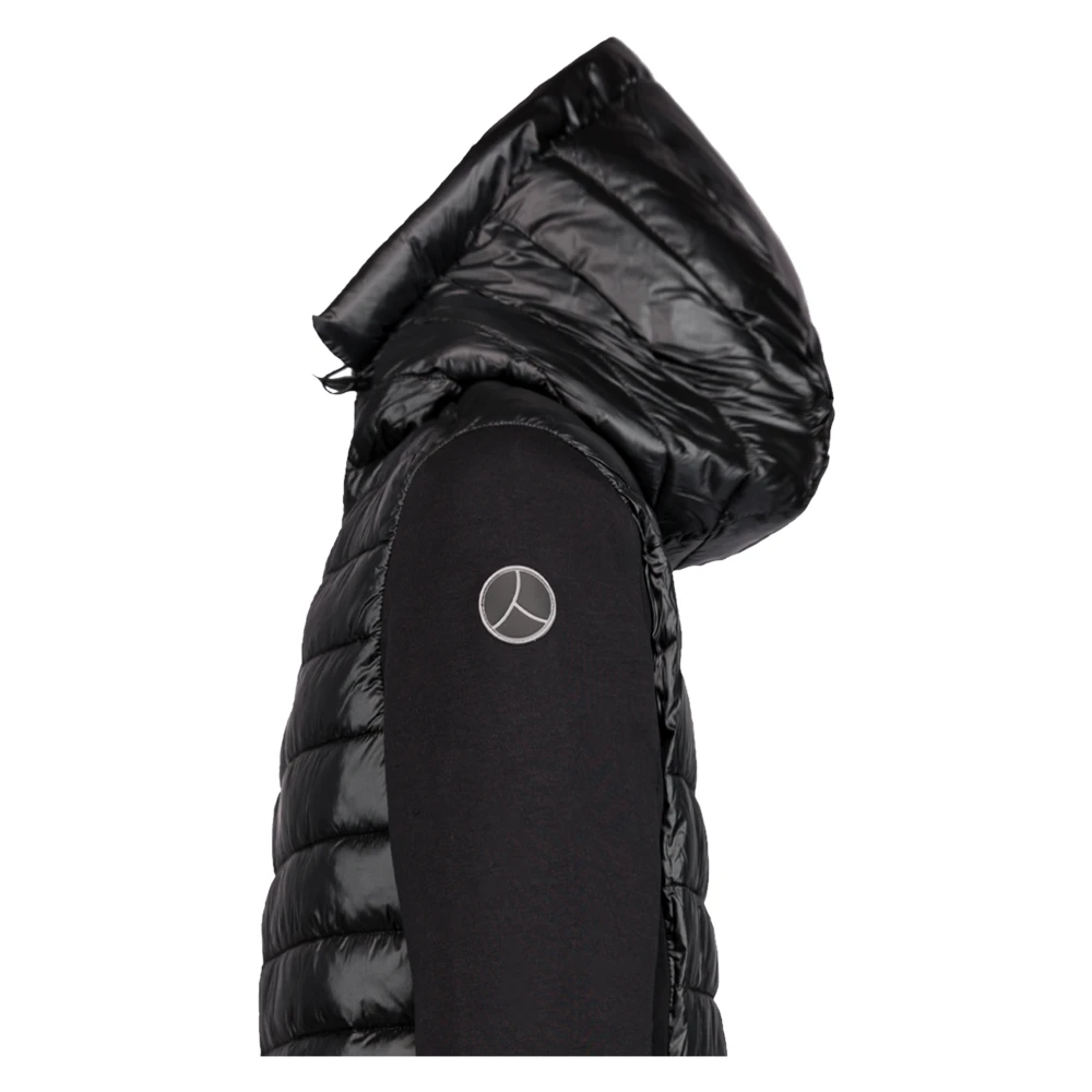 People of Shibuya Technische volledige rits hoodie jas Black Heren