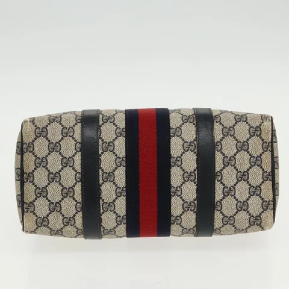 Gucci Vintage Pre-owned Leather gucci-bags Blue Dames