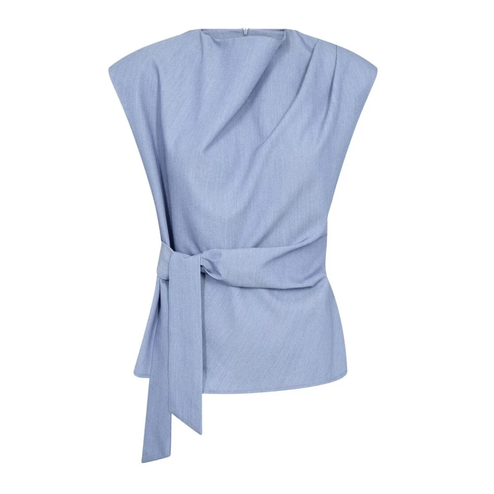 Co'couture Women's Blue Blouses, Xl, Blouses