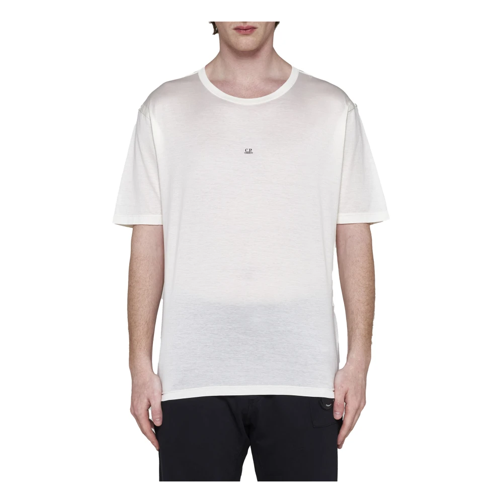 C.P. Company Stijlvolle T-shirts en Polos White Heren