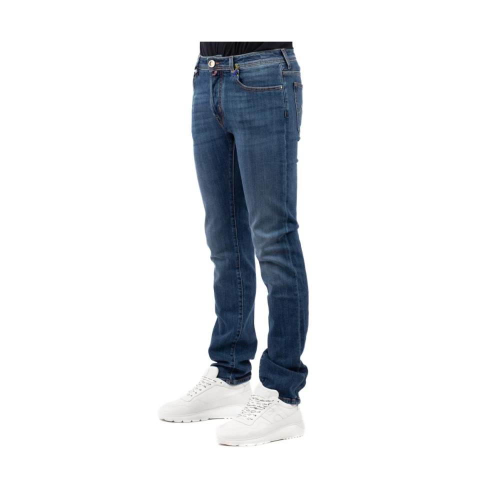 Jacob Cohën Heren Jeans Klassieke Stijl Blue Heren