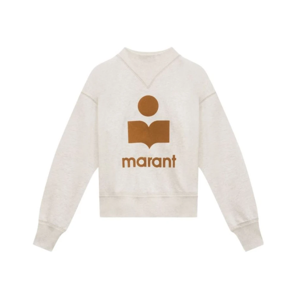 Isabel Marant Étoile Ecru Sweatshirt Moby-GZ Beige Dames