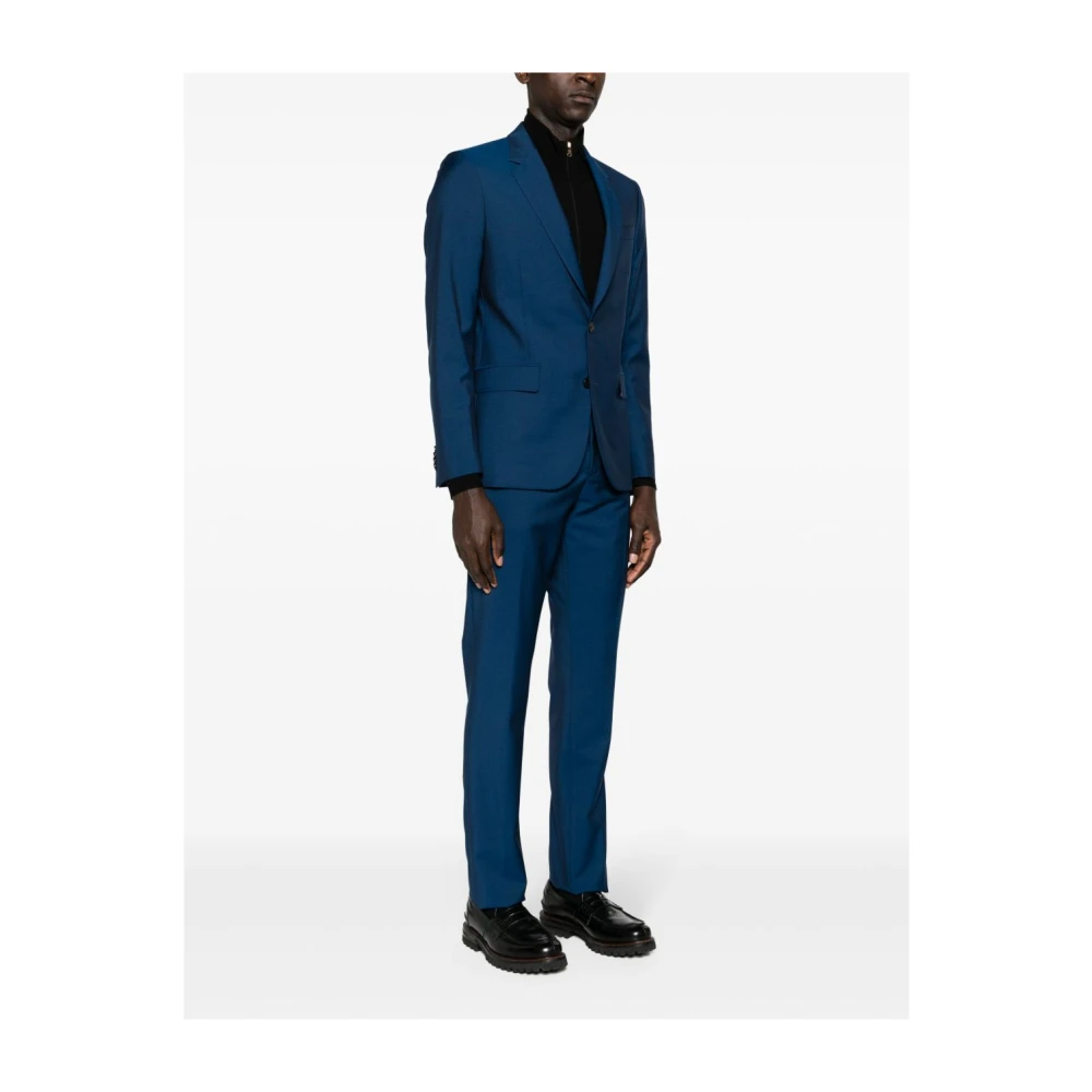 PS By Paul Smith Blauw Wol Mohair Maatpak Blue Heren
