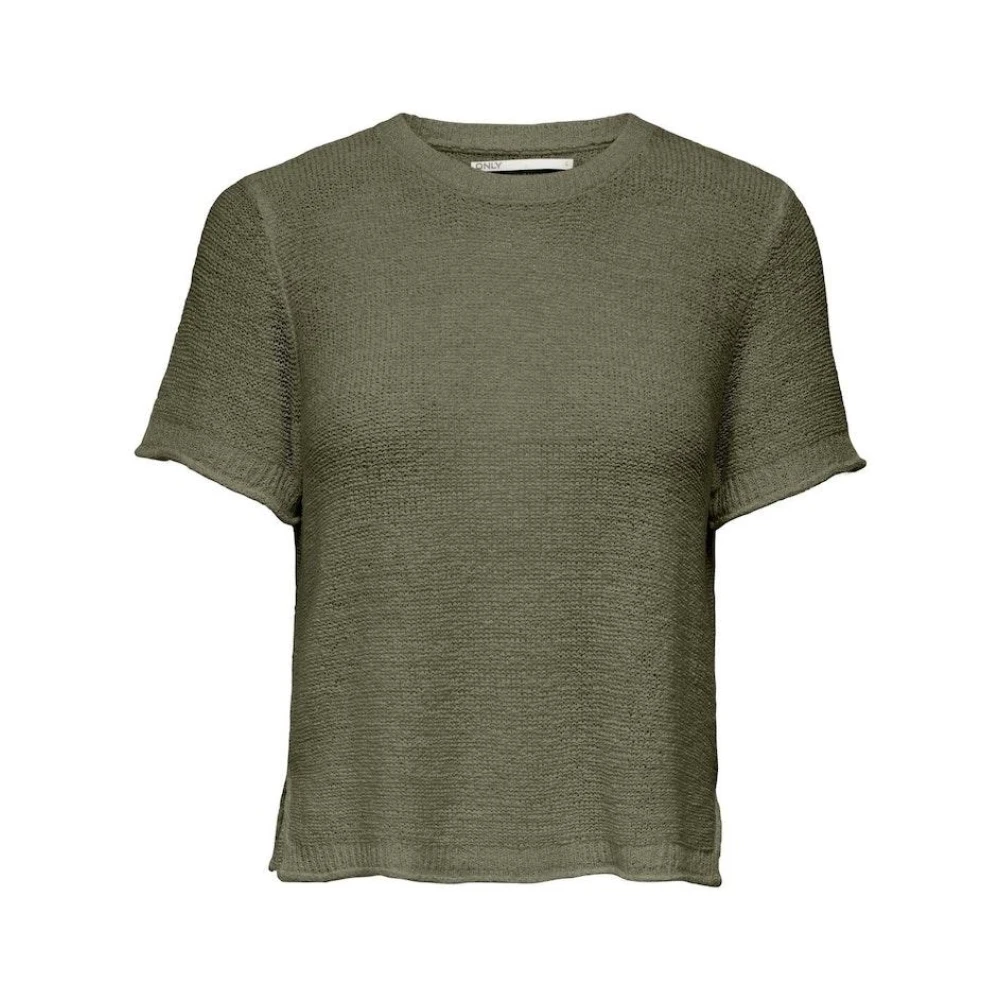 Only Sunny Short Sleeve Pullover in Kalamata Green Dames