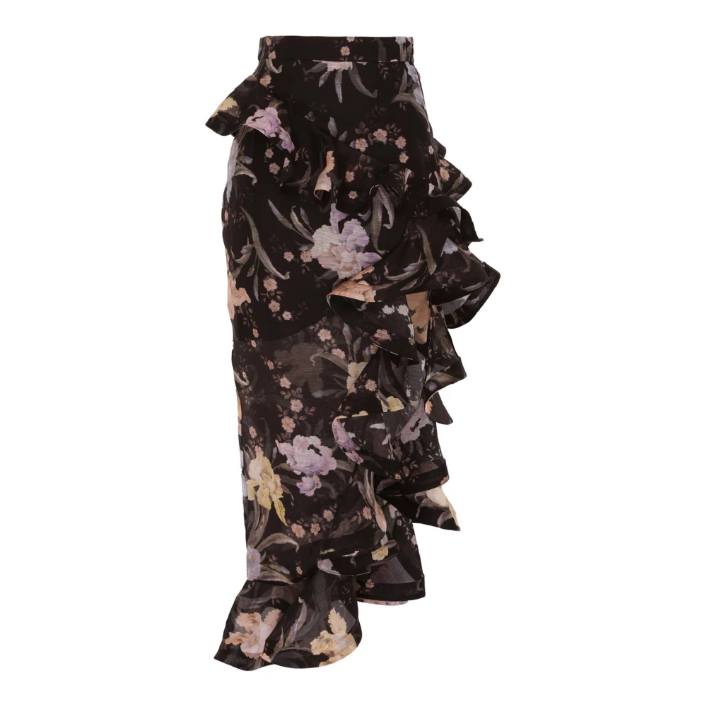 Zimmermann Waterval Rok in Iris Sherbet Multicolor Dames