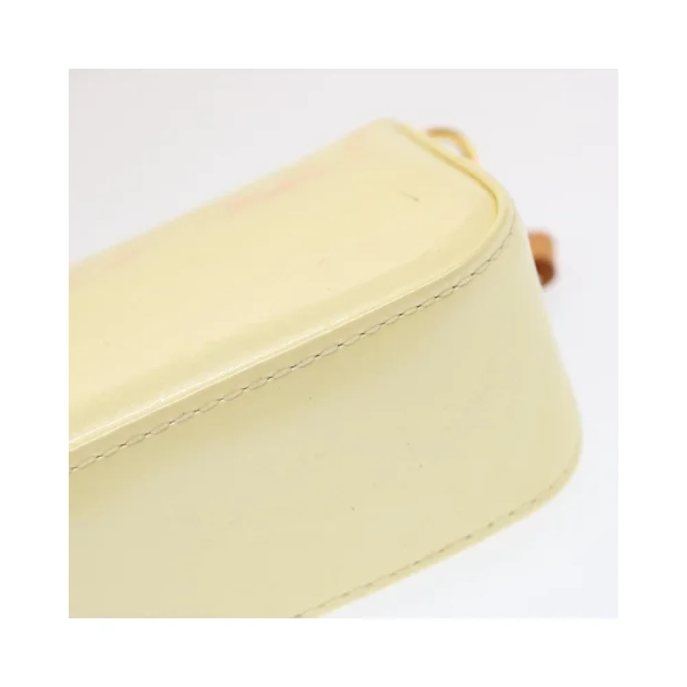 Louis Vuitton Vintage Pre-owned Leather clutches Yellow Dames