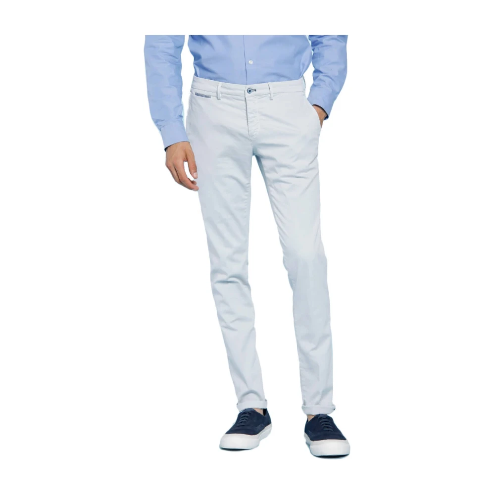 Mason's Klassieke Chino Broek Gray Heren